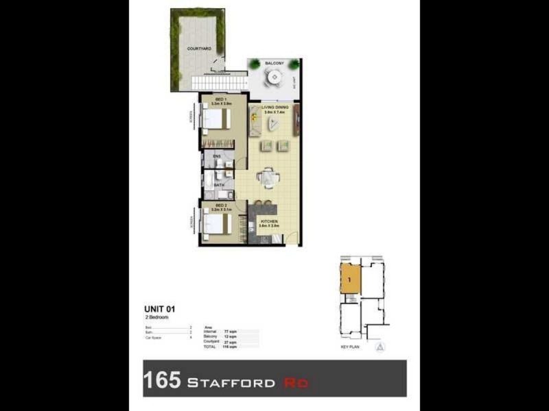 1/165 Stafford Road, Kedron QLD 4031