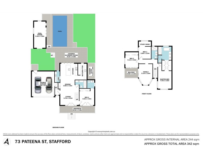 73 Pateena Street, Stafford QLD 4053 Floorplan