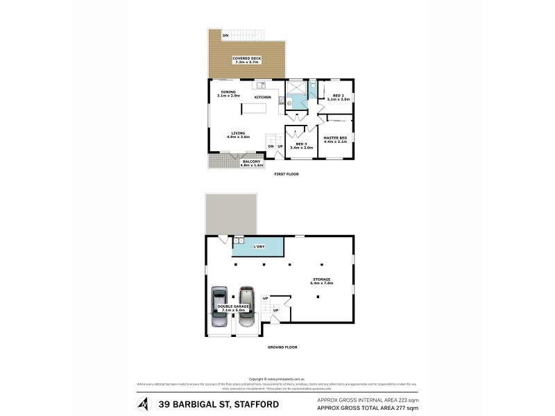 39 Barbigal Street, Stafford QLD 4053 Floorplan