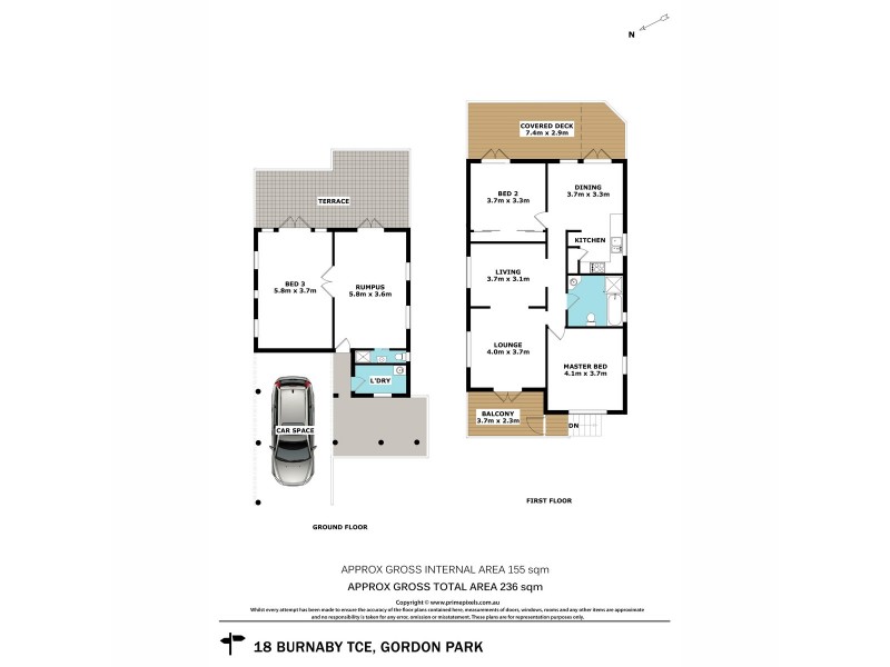 18 Burnaby Terrace, Gordon Park QLD 4031 Floorplan