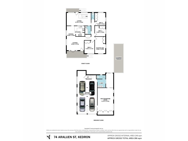 74 Araluen Street, Kedron QLD 4031 Floorplan