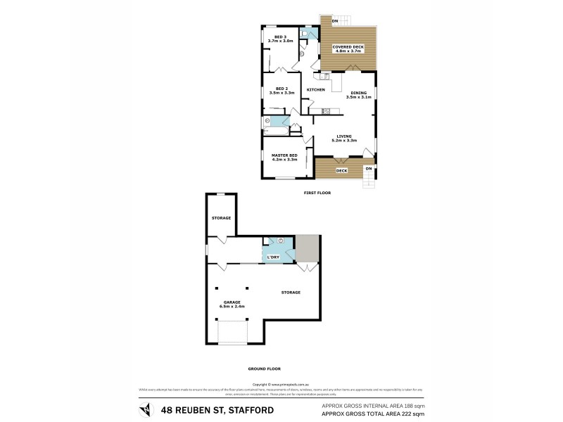 48 Reuben Street, Stafford QLD 4053 Floorplan