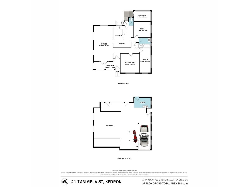 21 Tanimbla Street, Kedron QLD 4031 Floorplan