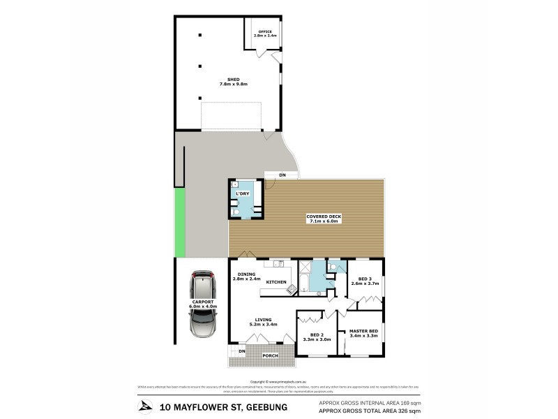 10 Mayflower Street, Geebung QLD 4034 Floorplan