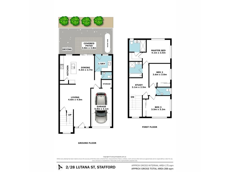 2/28 Lutana Street, Stafford QLD 4053 Floorplan