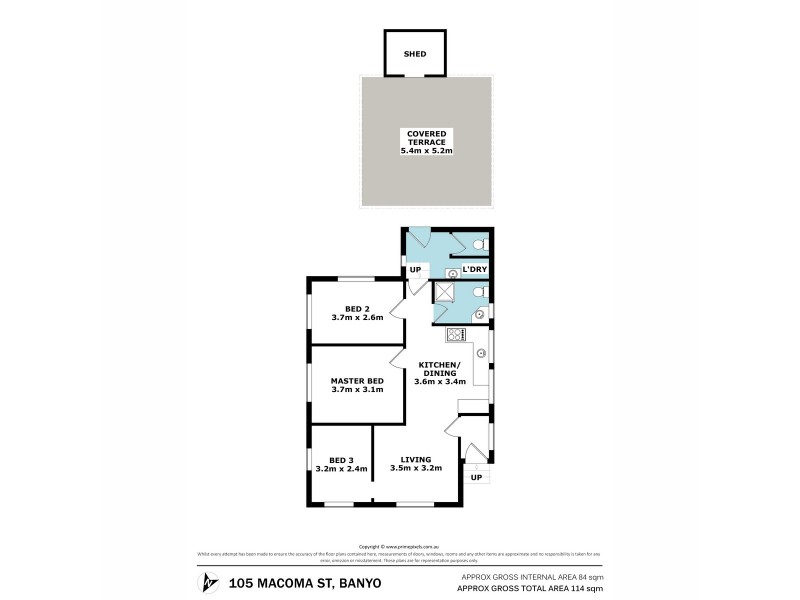 105 Macoma Street, Banyo QLD 4014 Floorplan