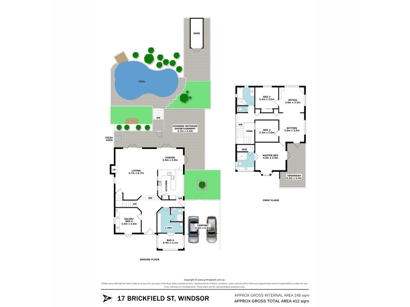 17 Brickfield Street, Windsor QLD 4030 Floorplan