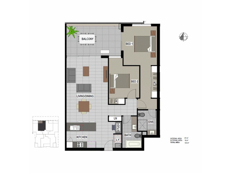 11/20 Minimine Street, Stafford QLD 4053 Floorplan
