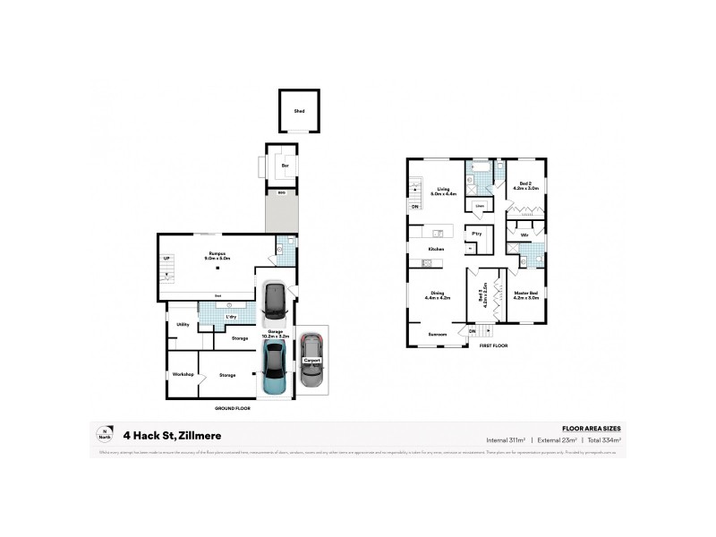 4 Hack Street, Zillmere QLD 4034 Floorplan