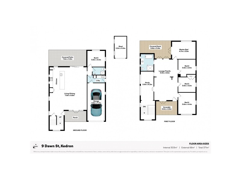 9 Dawn Street, Kedron QLD 4031 Floorplan