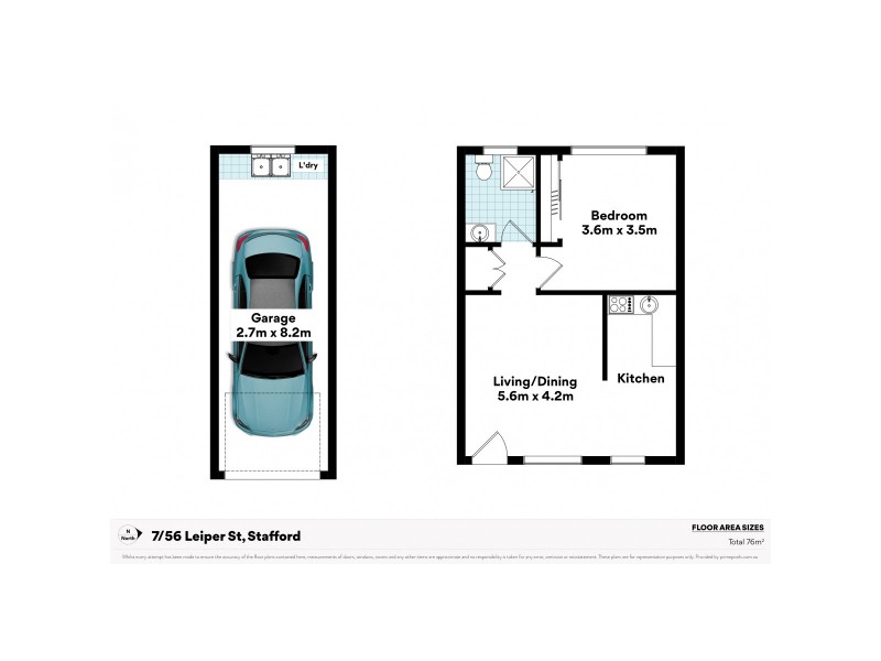 7/56 Leiper Steet, Stafford QLD 4053 Floorplan