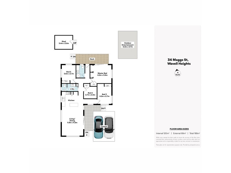 34 Maggs Street, Wavell Heights QLD 4012 Floorplan