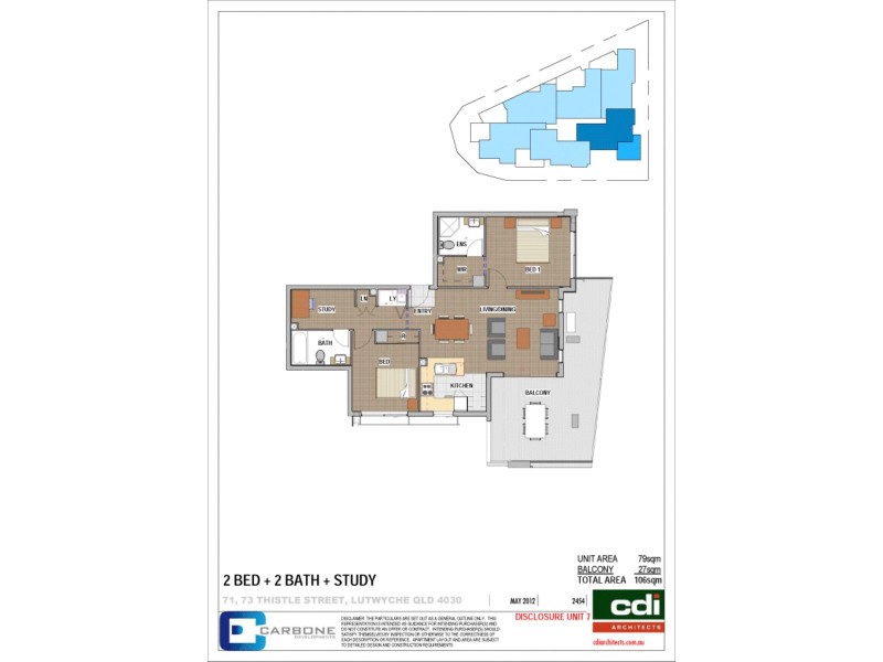 7/71 Thistle Street, Lutwyche QLD 4030 Floorplan