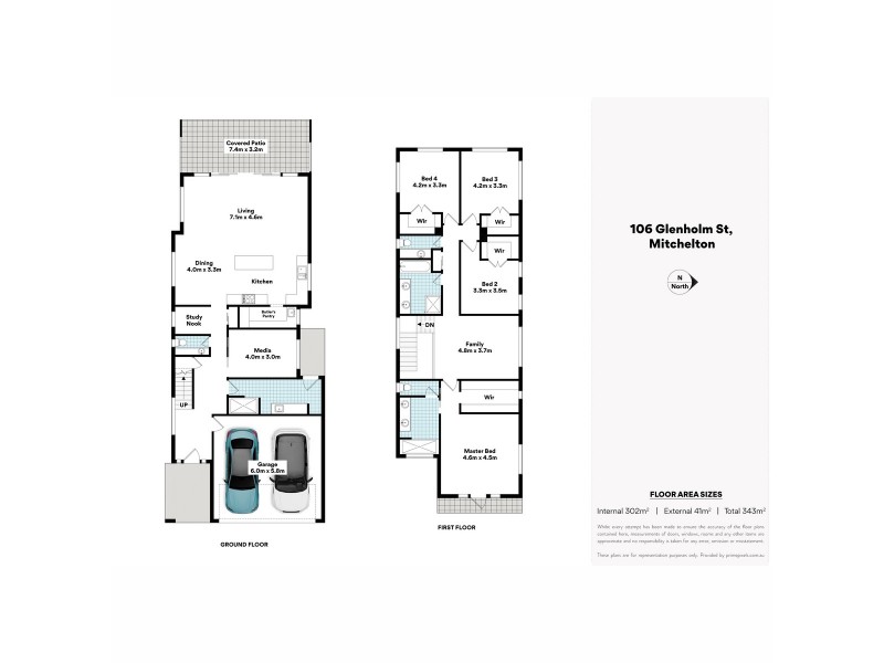 106 Glenholm Street, Mitchelton QLD 4053 Floorplan