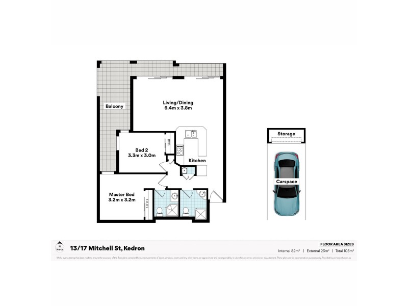 13/17 Mitchell Street, Kedron QLD 4031 Floorplan