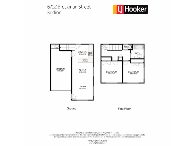 6/12 Brockman Street, Kedron QLD 4031 Floorplan