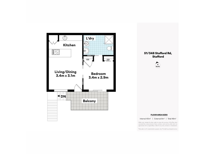 51/348 Stafford Road, Stafford QLD 4053 Floorplan