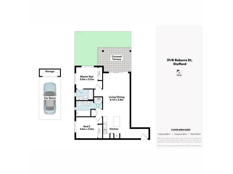 31/6 Babarra Street, Stafford QLD 4053 Floorplan