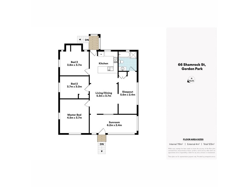 66 Shamrock Street, Gordon Park QLD 4031 Floorplan