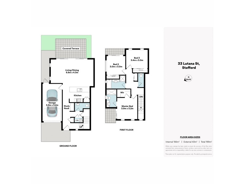 33 Lutana Street, Stafford QLD 4053 Floorplan