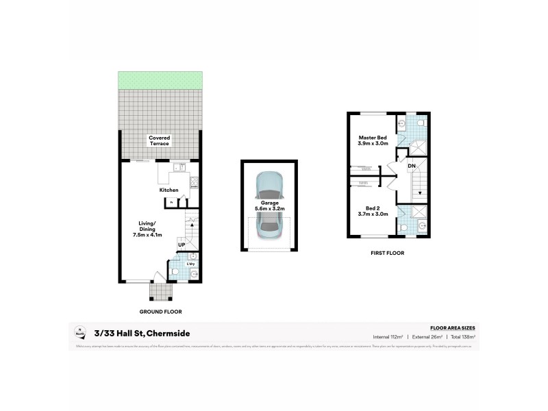 3/33 Hall Street, Chermside QLD 4032 Floorplan