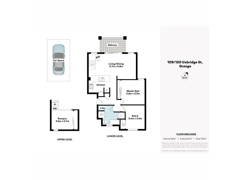 30/106 Jean Street, Grange QLD 4051 Floorplan