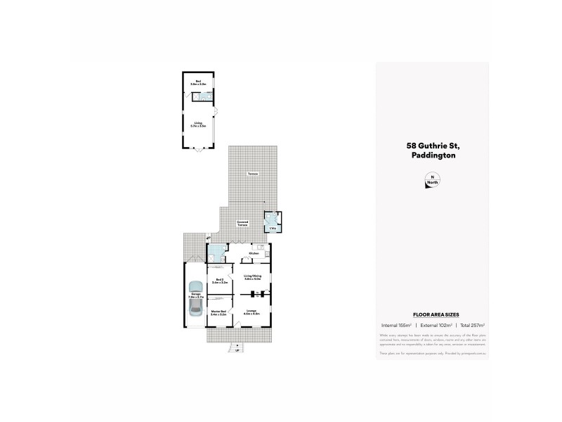 58 Guthrie Street, Paddington QLD 4064 Floorplan