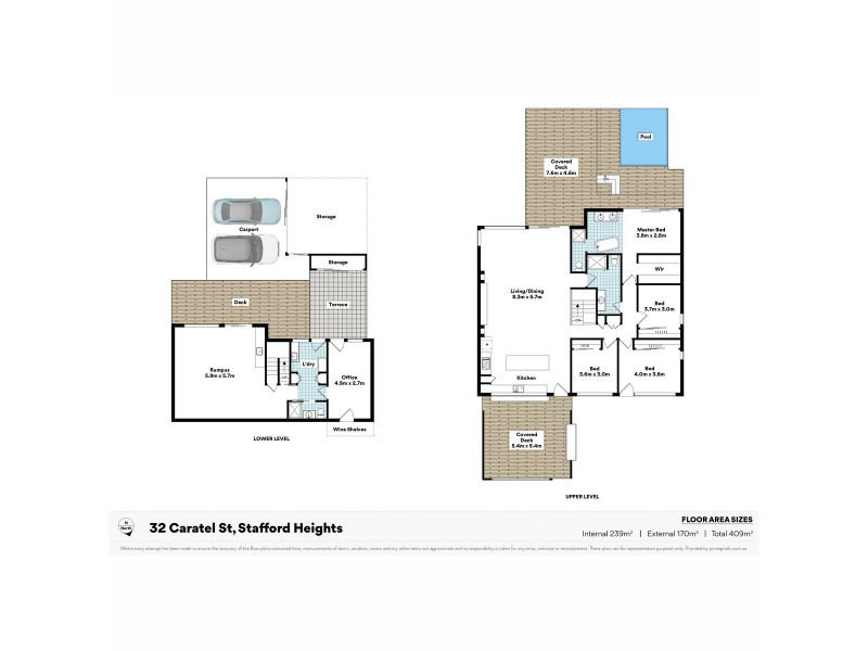 32 Caratel Street, Stafford Heights QLD 4053 Floorplan