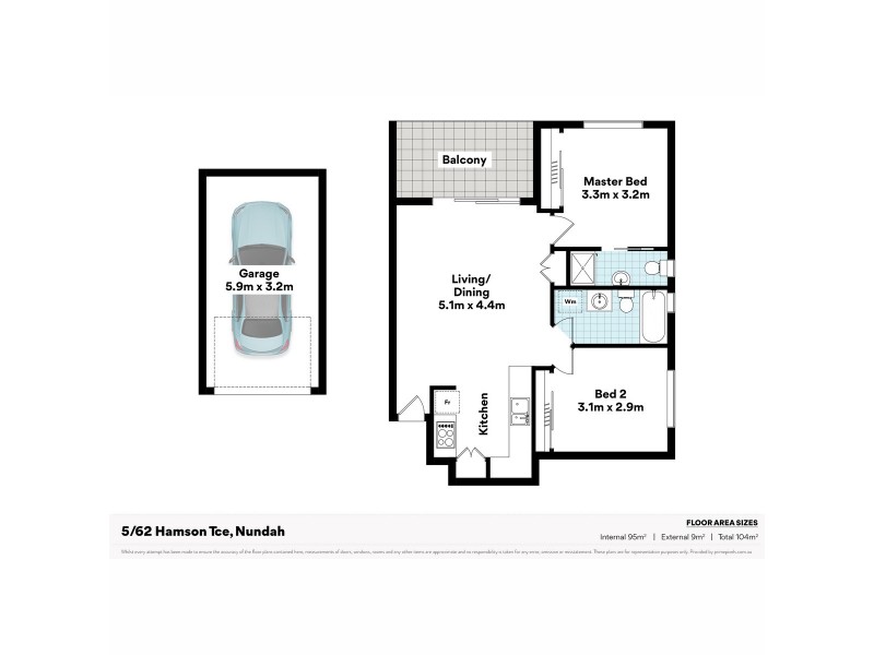 5/62 Hamson Terrace, Nundah QLD 4012 Floorplan