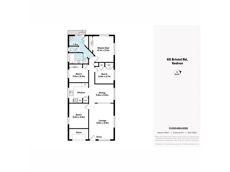 65 Bristol Road, Kedron QLD 4031 Floorplan