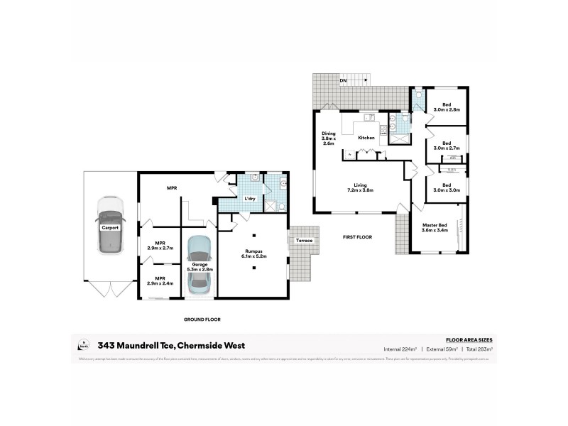 343 Maundrell Terrace, Aspley QLD 4034 Floorplan