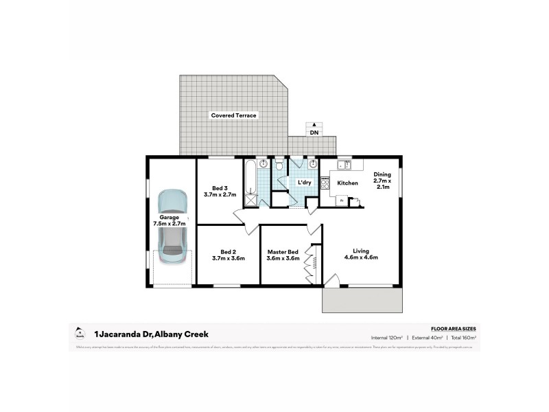 1 Jacaranda Drive, Albany Creek QLD 4035 Floorplan
