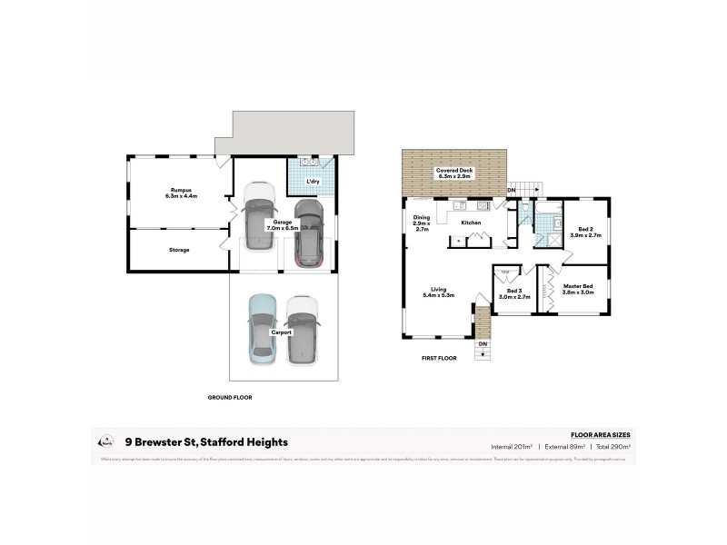 9 Brewster Street, Stafford Heights QLD 4053 Floorplan