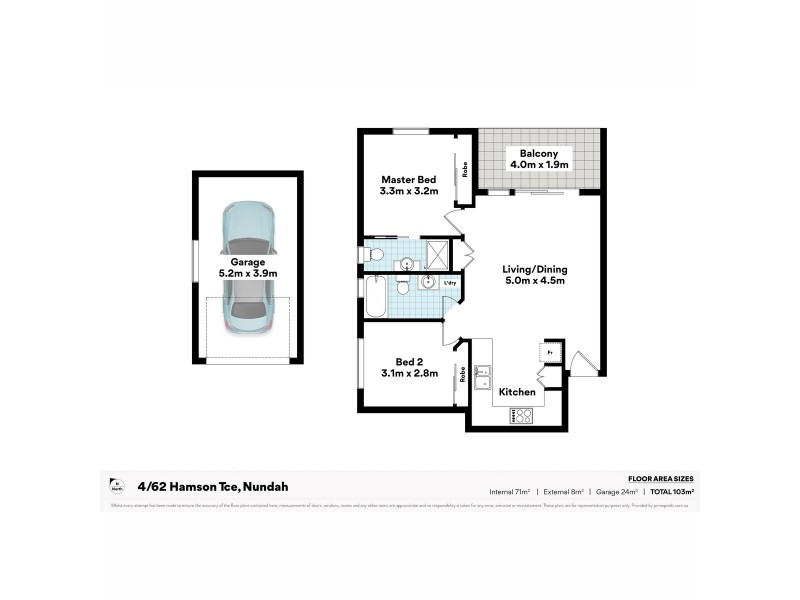 4/62 Hamson Terrace, Nundah QLD 4012 Floorplan