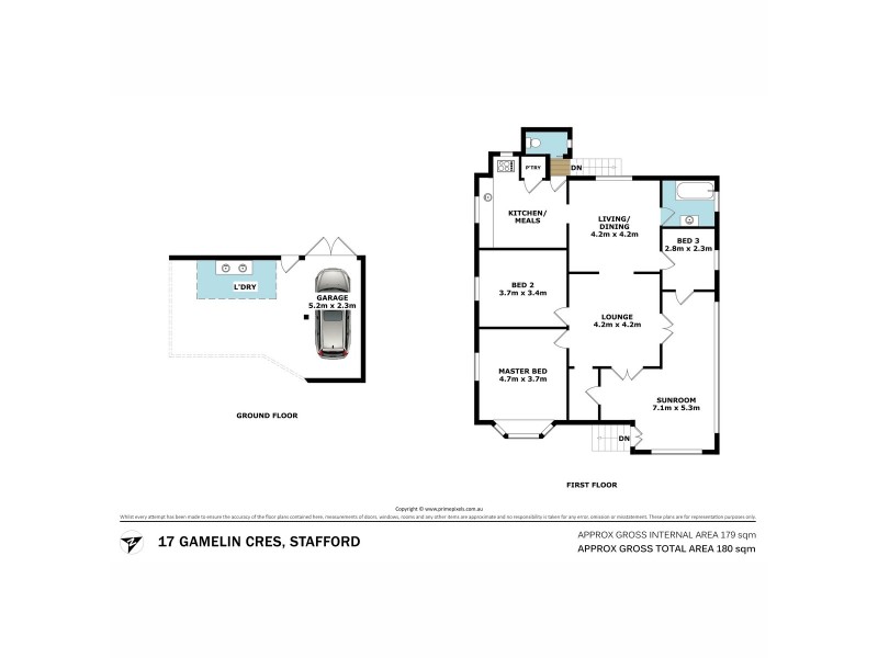 17 Gamelin Crescent, Stafford QLD 4053 Floorplan