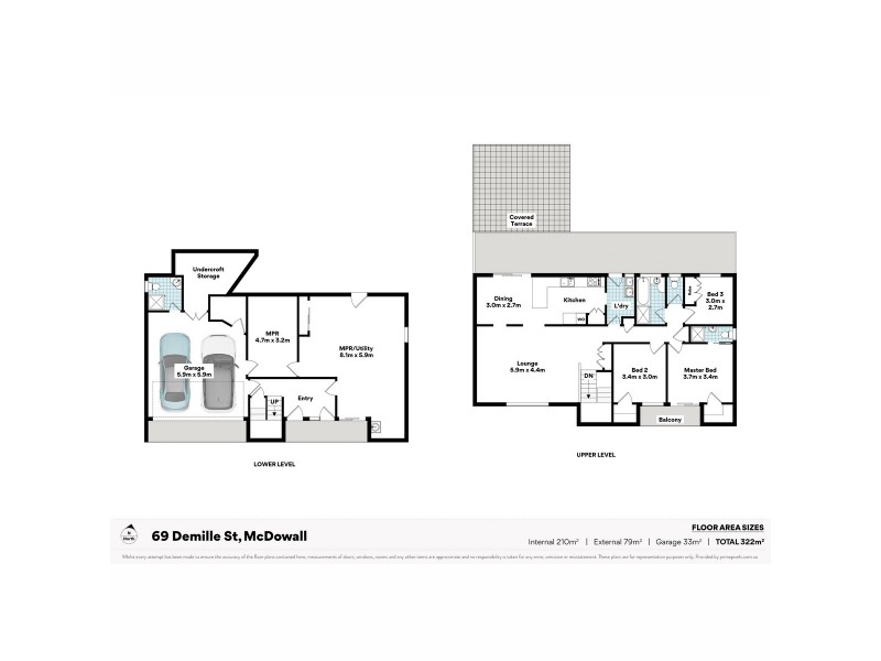 69 De Mille Street, Mcdowall QLD 4053 Floorplan