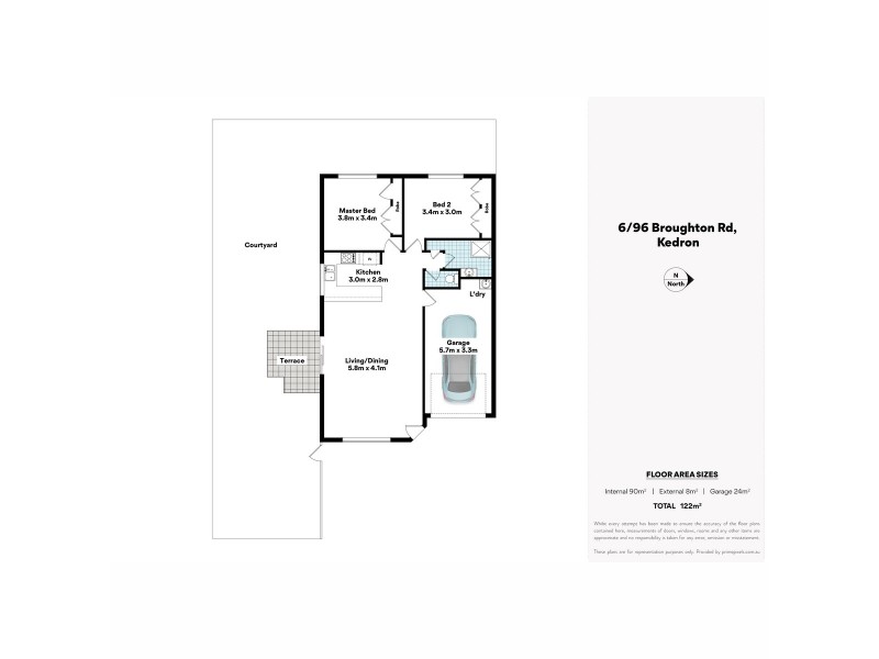 6/96 Broughton Road, Kedron QLD 4031 Floorplan
