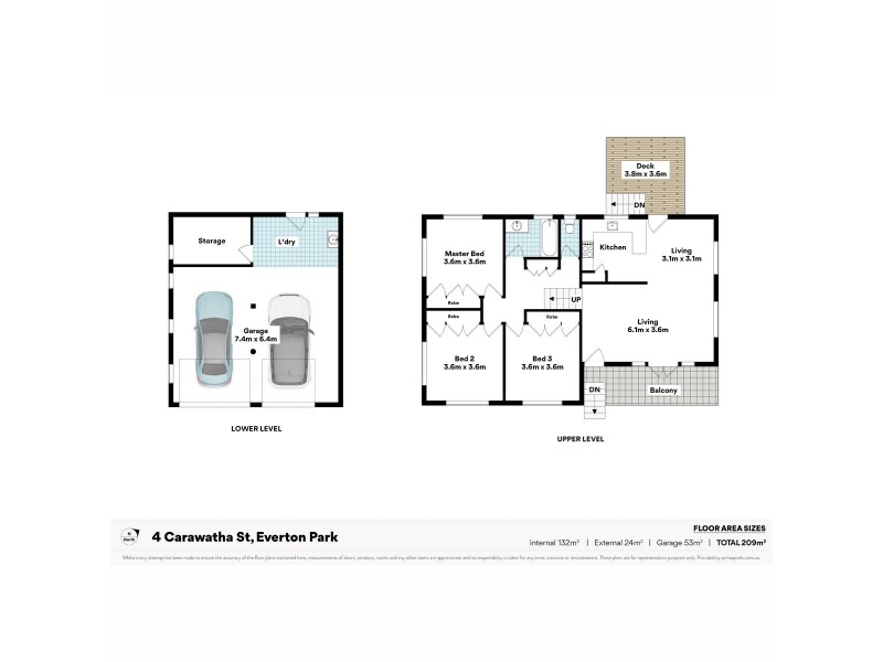 4 Carawatha Street, Everton Park QLD 4053 Floorplan