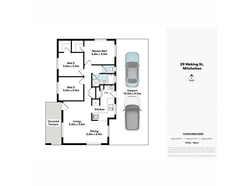 29 Woking Street, Mitchelton QLD 4053 Floorplan