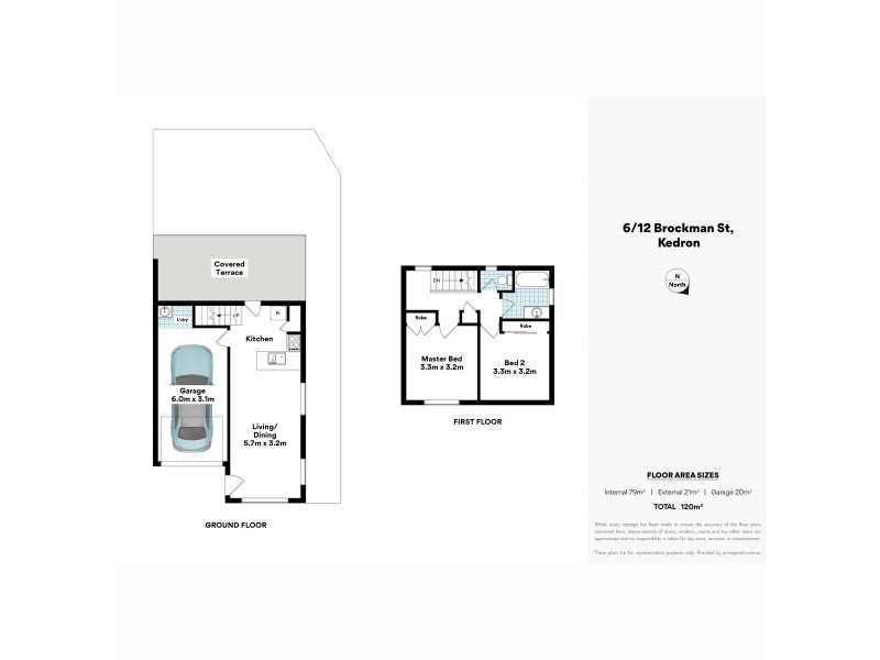 6/12 Brockman Street, Kedron QLD 4031 Floorplan