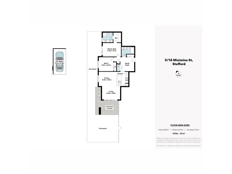 3/20 Minimine Street, Stafford QLD 4053 Floorplan