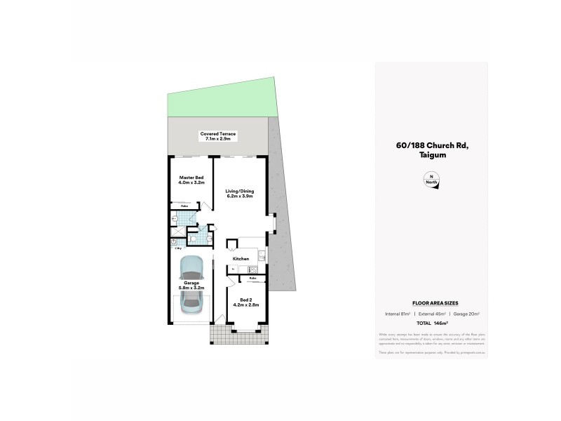 60/188 Church Road, Taigum QLD 4018 Floorplan