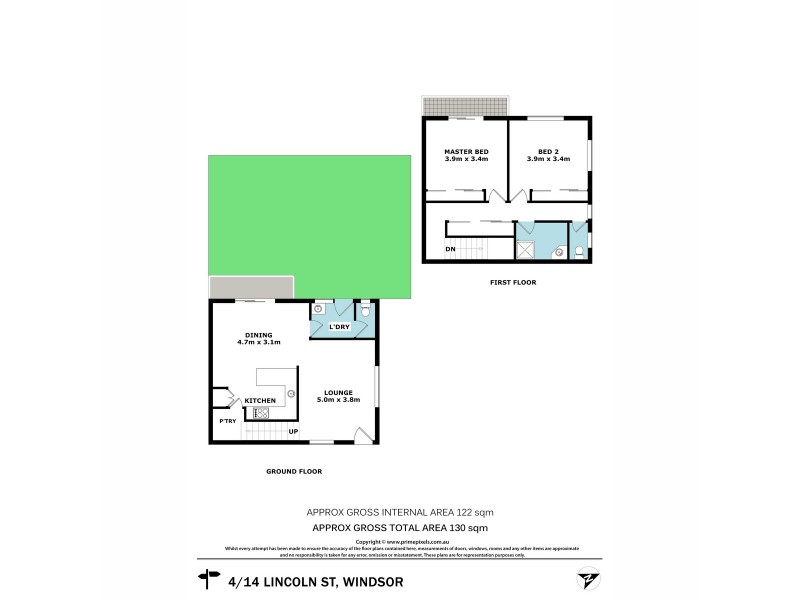4/14 Lincoln Street, Wilston QLD 4051 Floorplan