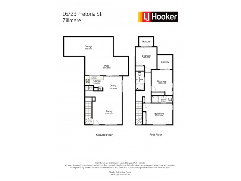 16/23 Pretoria Street, Zillmere QLD 4034 Floorplan