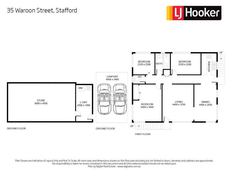 35 Waroon Street, Stafford QLD 4053 Floorplan
