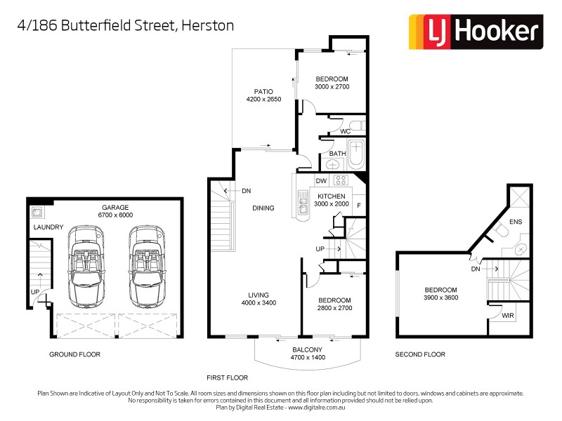 4/186 Butterfield Street, Herston QLD 4006 Floorplan