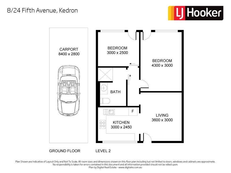 8/24 Fifth Avenue, Kedron QLD 4031 Floorplan