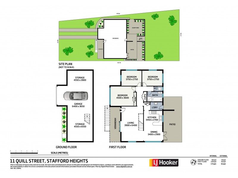 11 Quill Street, Stafford Heights QLD 4053 Floorplan