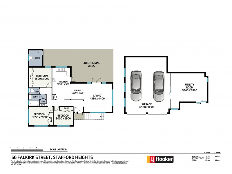 56 Falkirk Street, Stafford Heights QLD 4053 Floorplan