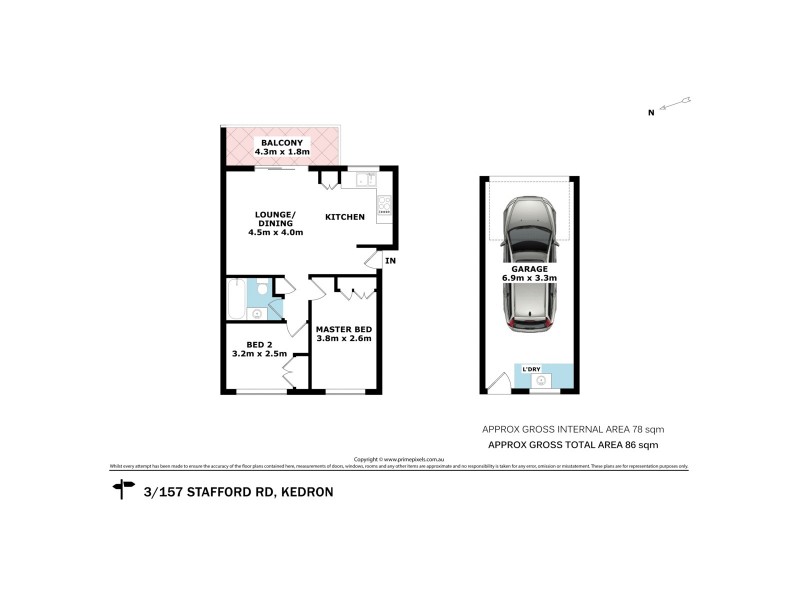 3/157 Stafford Road, Kedron QLD 4031 Floorplan